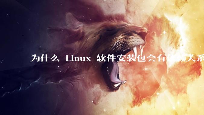为什么 Linux 软件安装包会有依赖关系，而 Windows 软件安装包不需要？