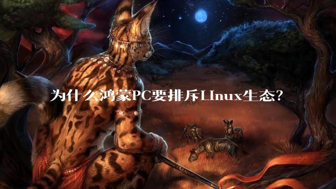 为什么鸿蒙PC要排斥Linux生态？